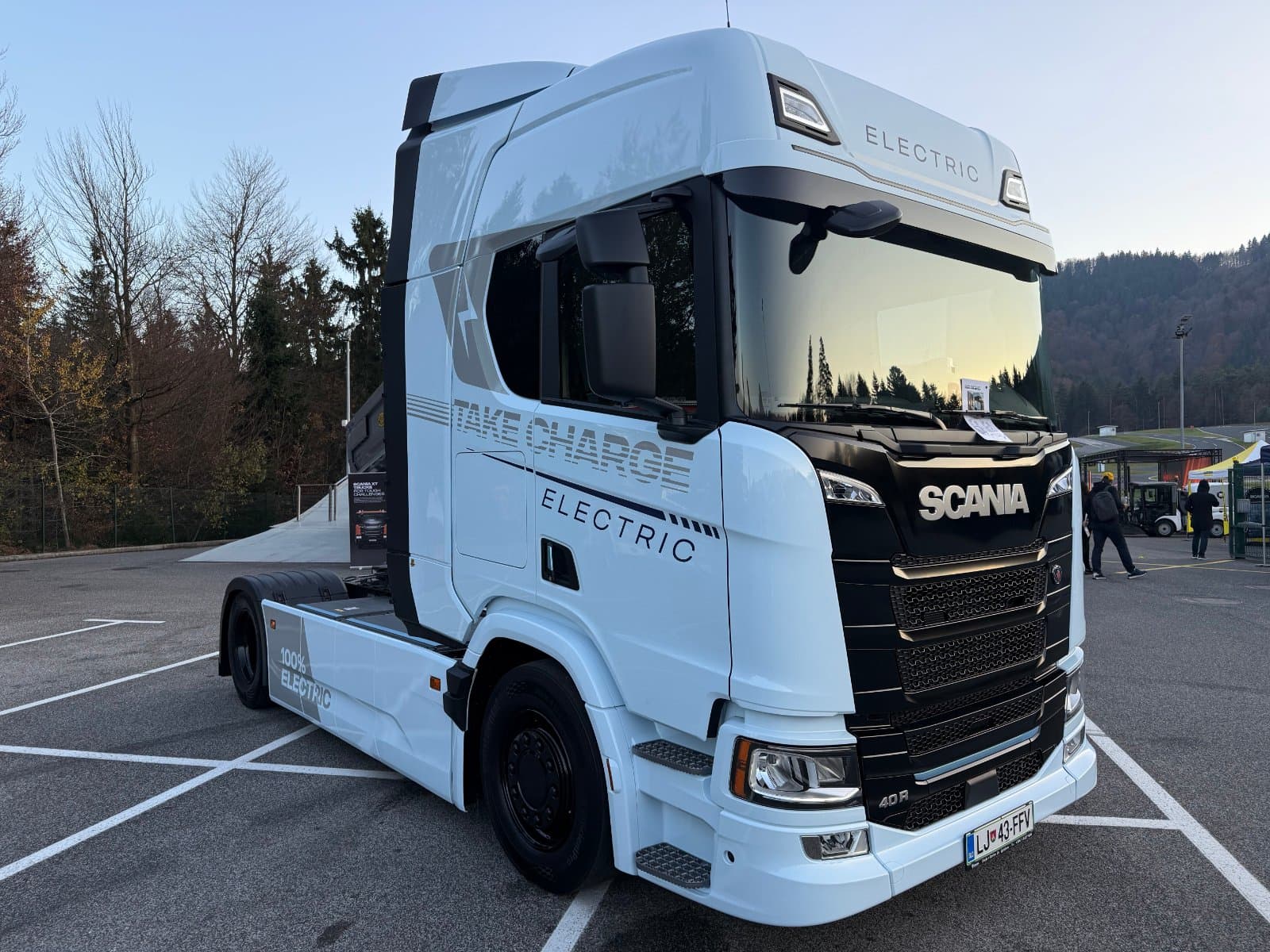 Na preizkusu novo električno tovorno vozilo Scania